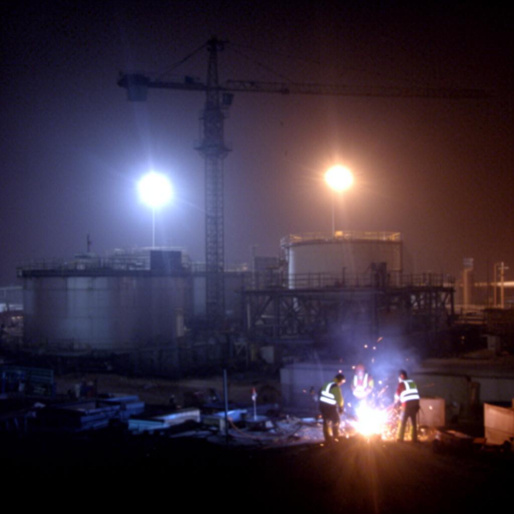 CAM-TWR-04 · Night Shift · Tank Pad B