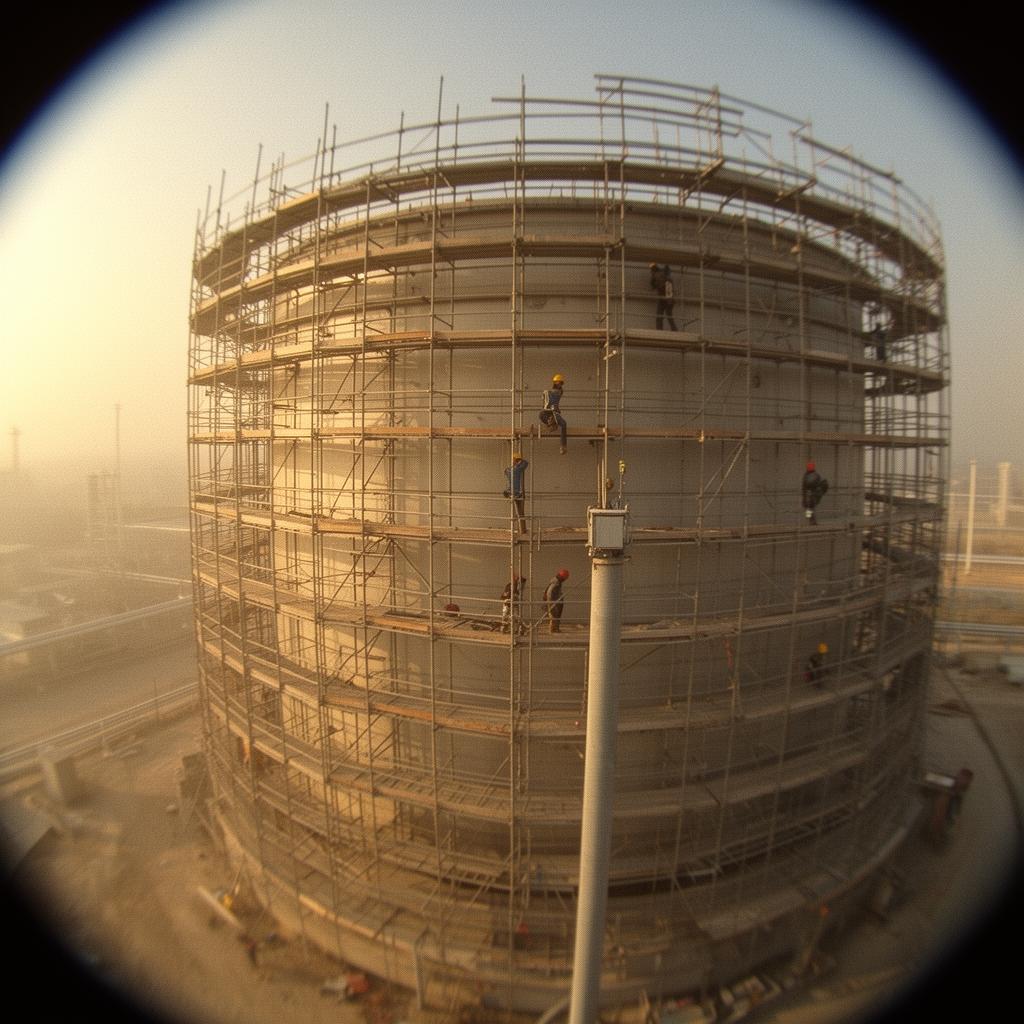CAM-PTZ-14 · Tank Pad C · Scaffold